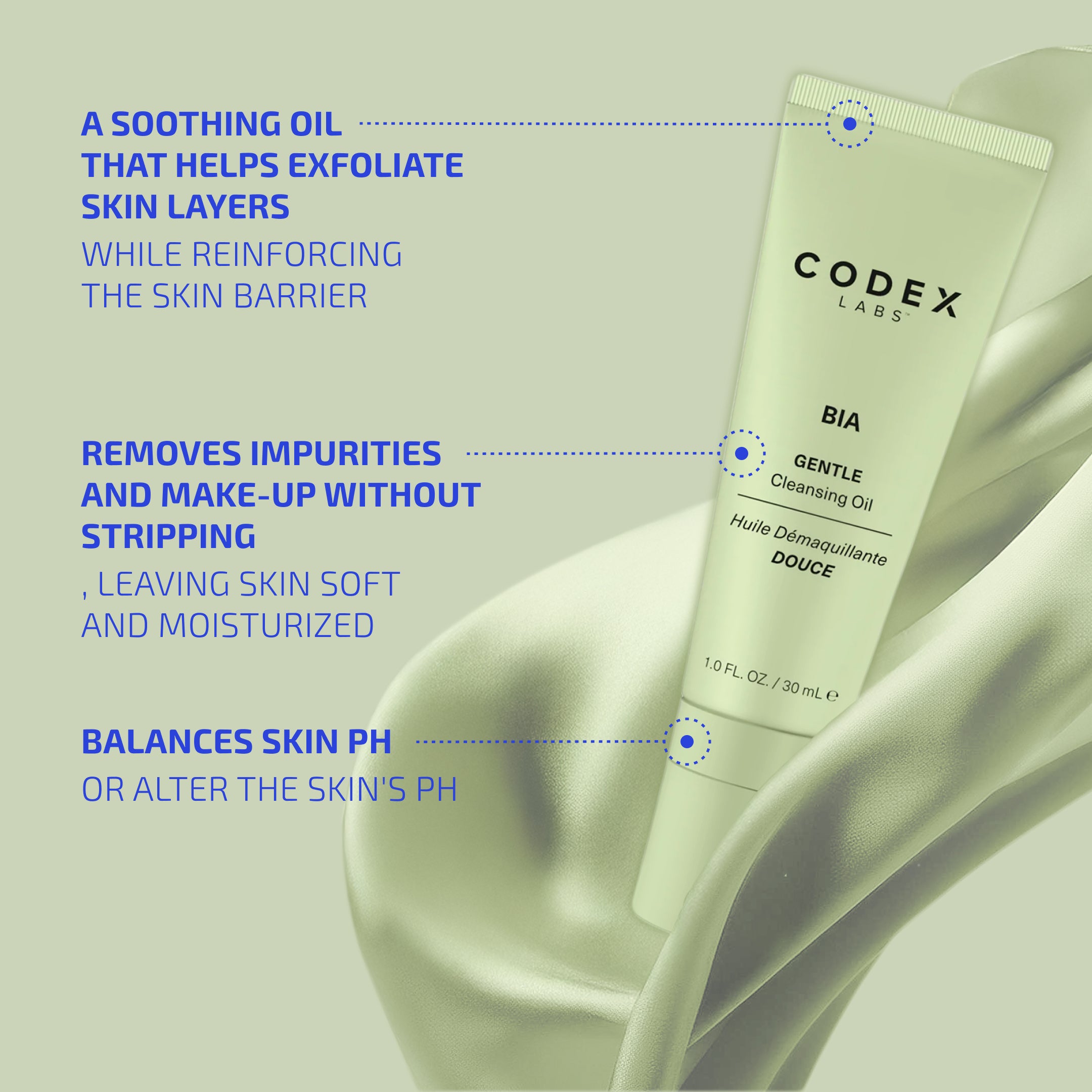 Bia Wash Off Cleansing Oil | For dry, – Codex Labs Corp