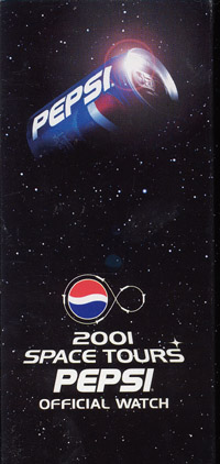 Cola Collectibles「PEPSI 2001年宇宙の旅 オフィシャルウォッチ」