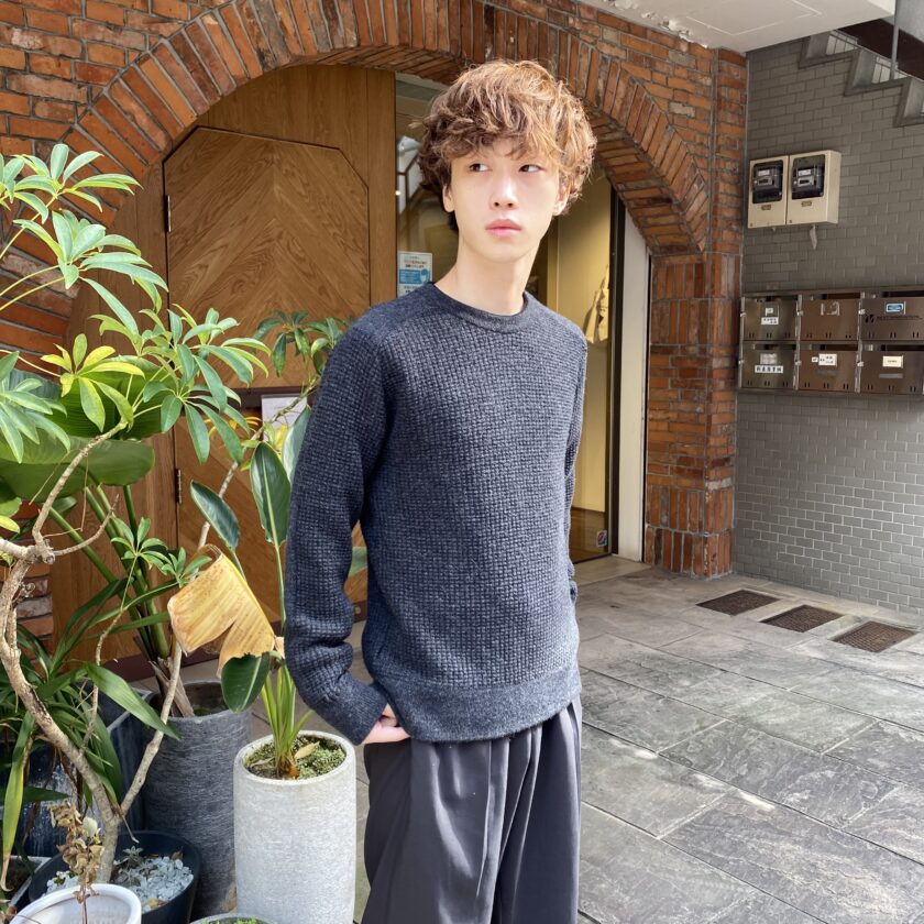 THE INOUE BROTHERS Waffle Knit Sweater』 – COLDBECK ONLINE