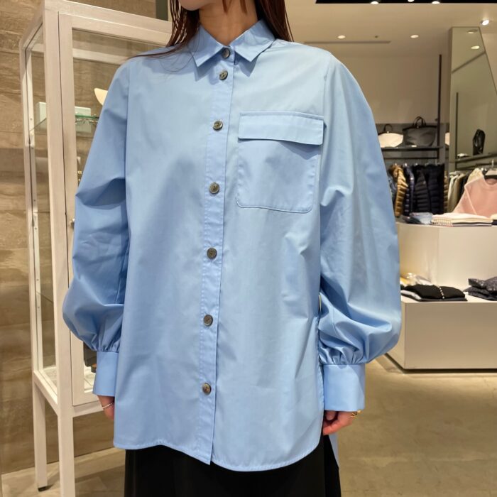 ENFOLD VOLUME-SLEEVE BASIC SHIRT – COLDBECK ONLINE