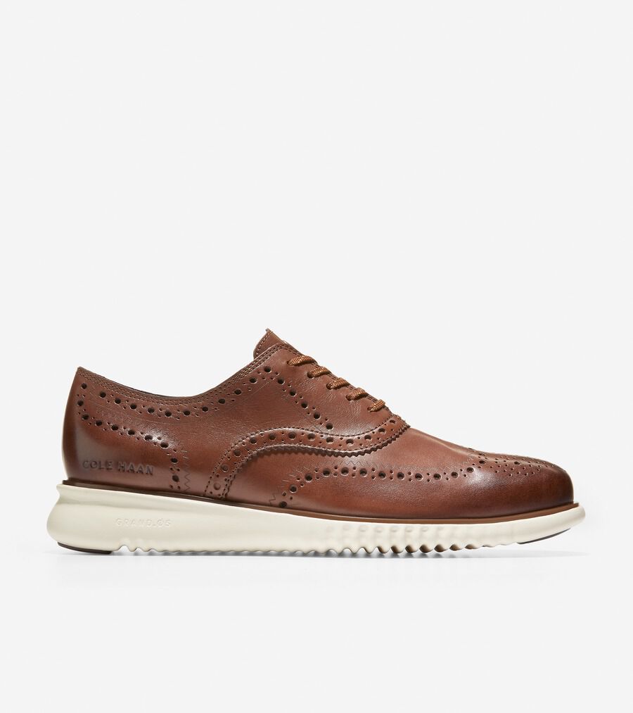 2.ゼログランド ウィング オックスフォード mens. 0.0 | COLE_HAAN