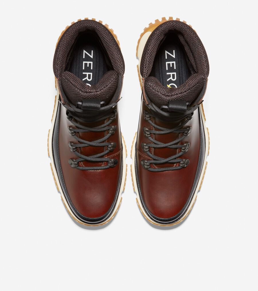 4.ゼログランド ハイカー ウォータープルーフ mens. 0.0 | COLE_HAAN