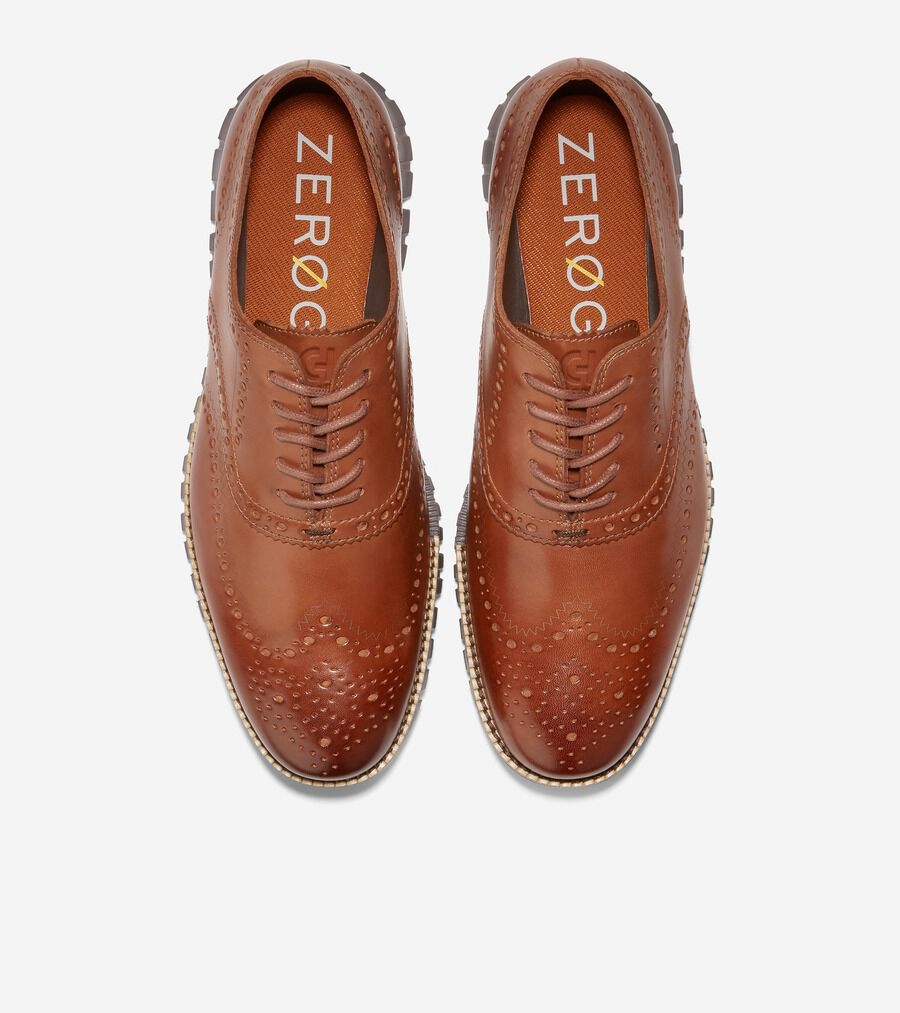 ゼログランド ウィングチップ オックスフォード mens 36000 | COLE_HAAN