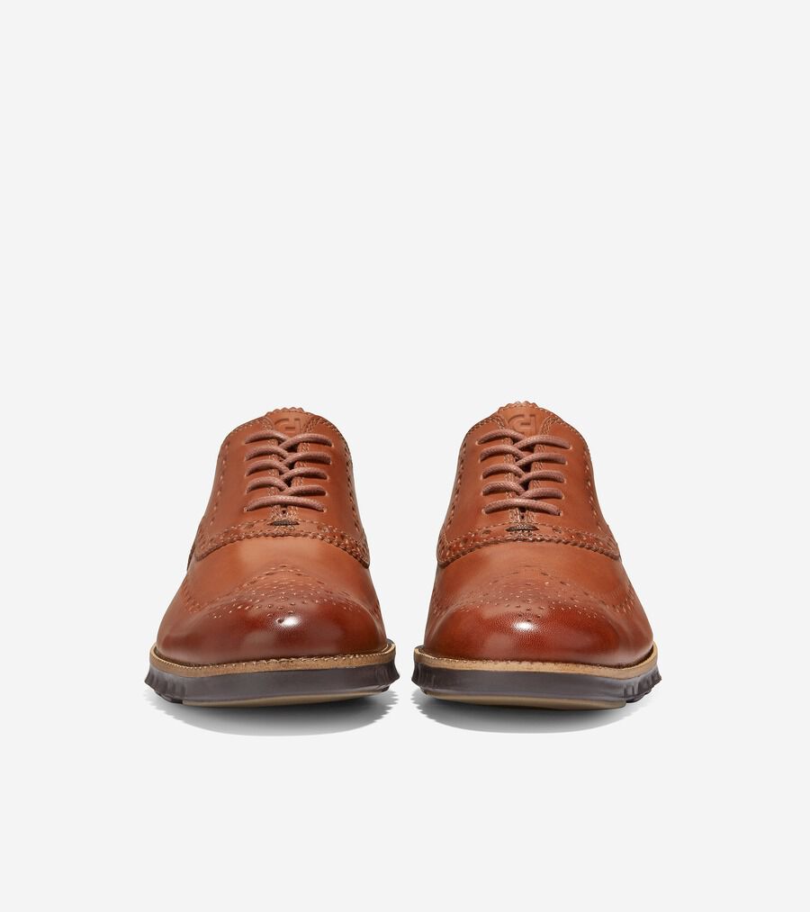 ゼログランド ウィングチップ オックスフォード mens 36000 | COLE_HAAN