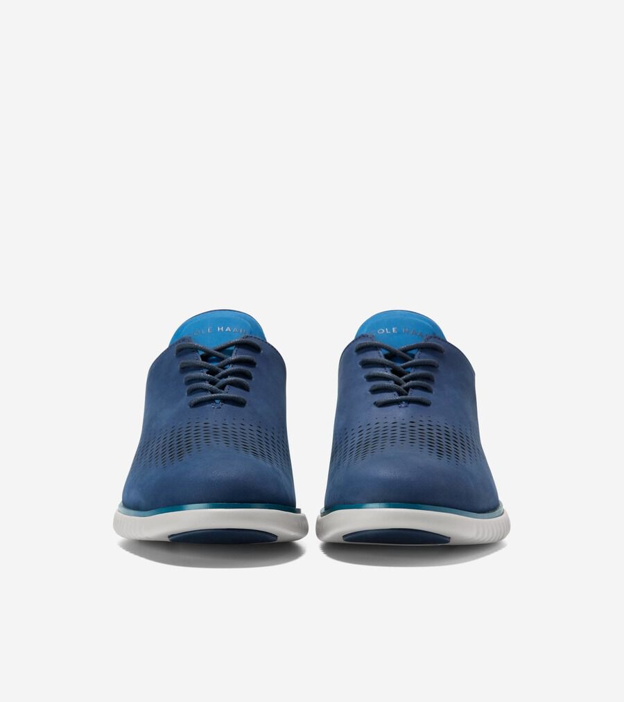 2.ゼログランド レーザー ウィング オックスフォード ラインド mens