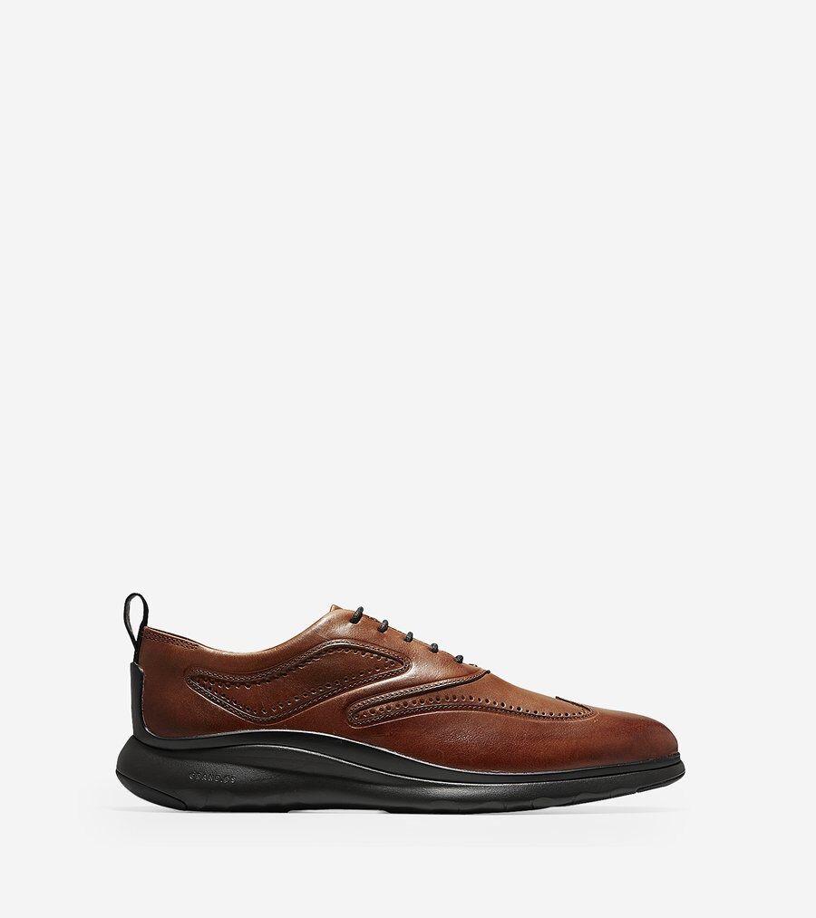 3.ゼログランド ウィング オックスフォード mens. 0.0 | COLE_HAAN