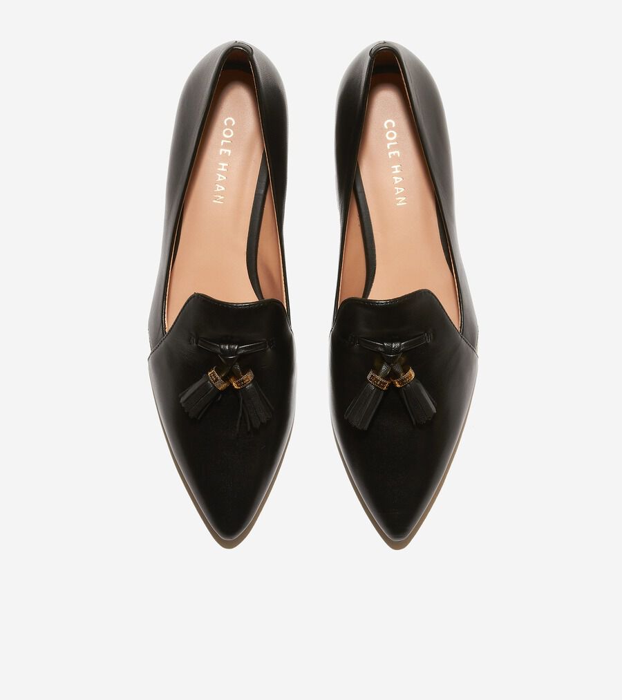 バーニャ タッセル フラット womens. 0.0 | COLE_HAAN