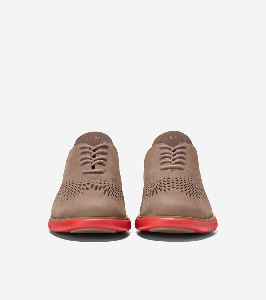 2.ゼログランド レーザー ウィング オックスフォード ラインド mens