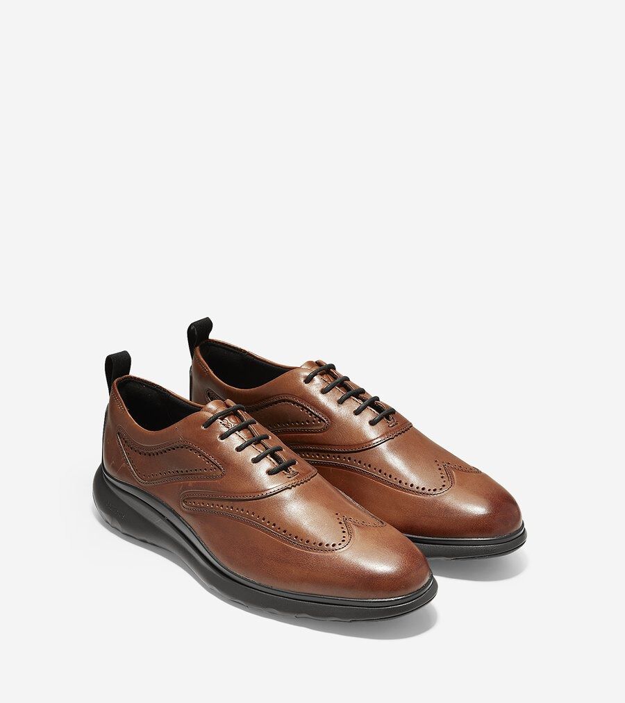 3.ゼログランド ウィング オックスフォード mens. 0.0 | COLE_HAAN