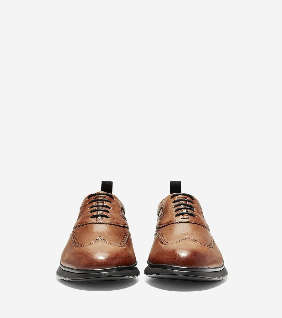 3.ゼログランド ウィング オックスフォード mens. 0.0 | COLE_HAAN
