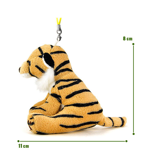 動物 生物 ぬいぐるみマスコット おすわり トラ / カロラータ