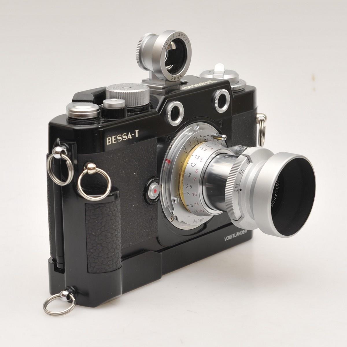 Voigtländer Bessa-T Heliar 101 years black with Heliar 3.5/50mm