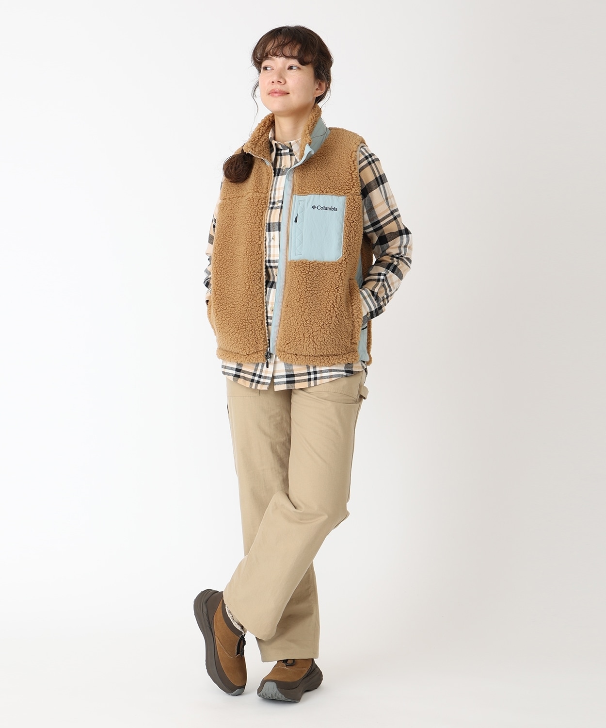 ウィメンズアーチャーリッジIVベスト(S Sahara)│コロンビア(Columbia