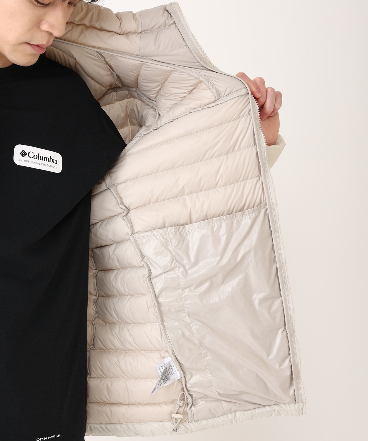 コアライトダウンジャケット(S Dark Stone)│コロンビア(Columbia)公式