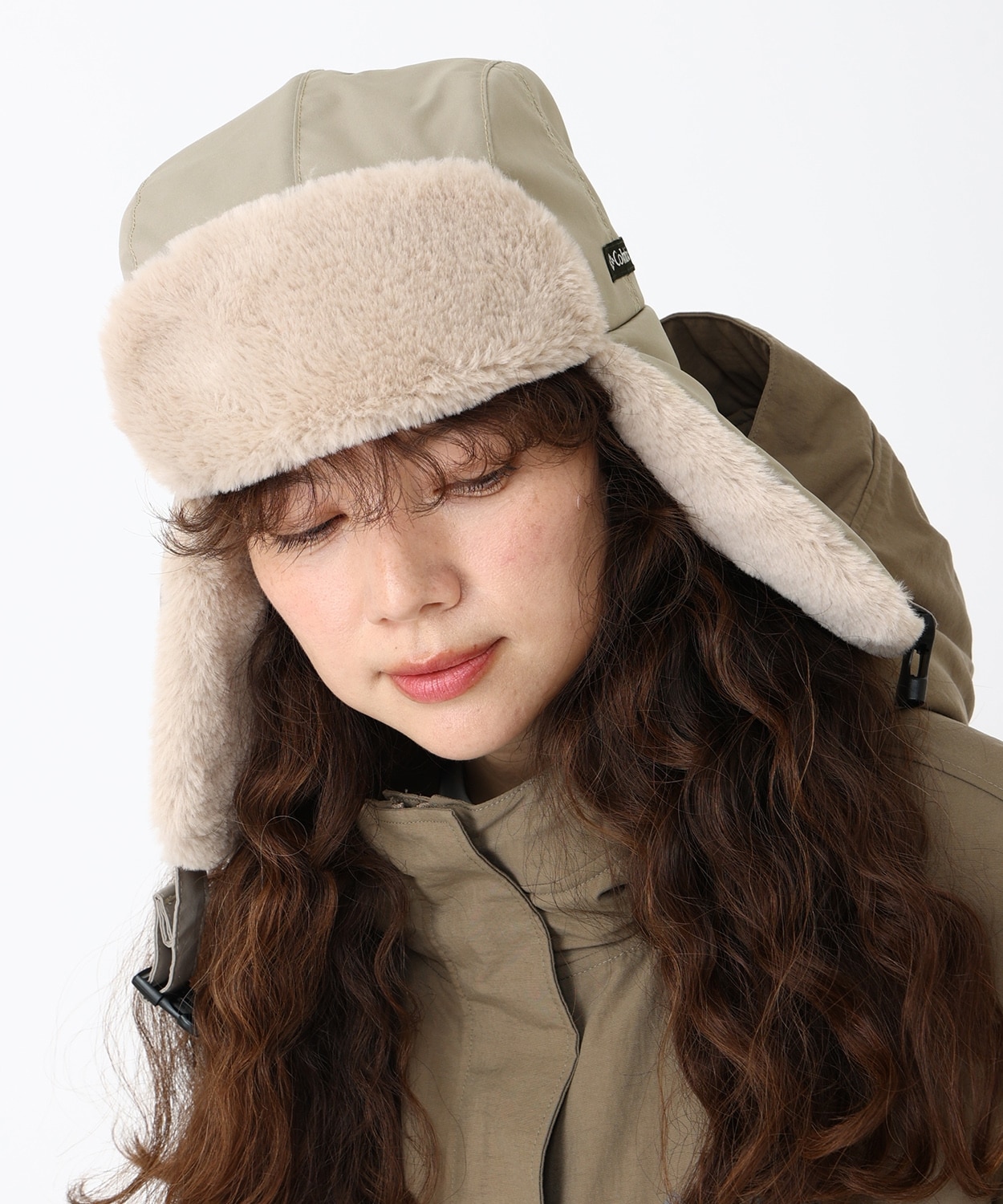 キースハイツフライトキャップ(O/S British Tan)│コロンビア(Columbia