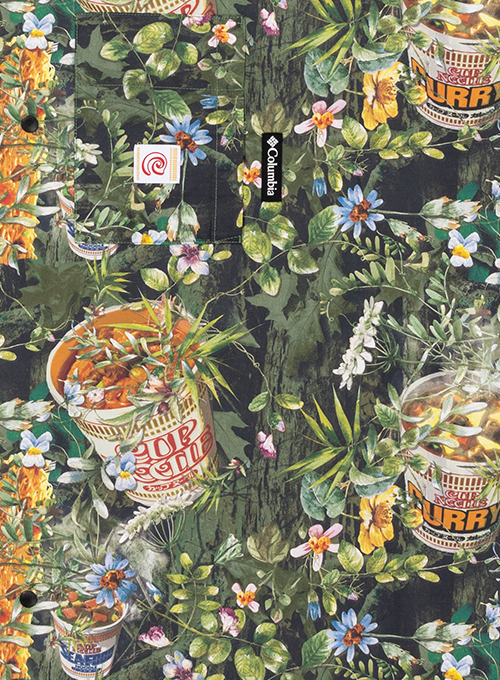 カップヌードル×コロンビア コラボ第2弾！ブランケットポンチョ＆ロンT