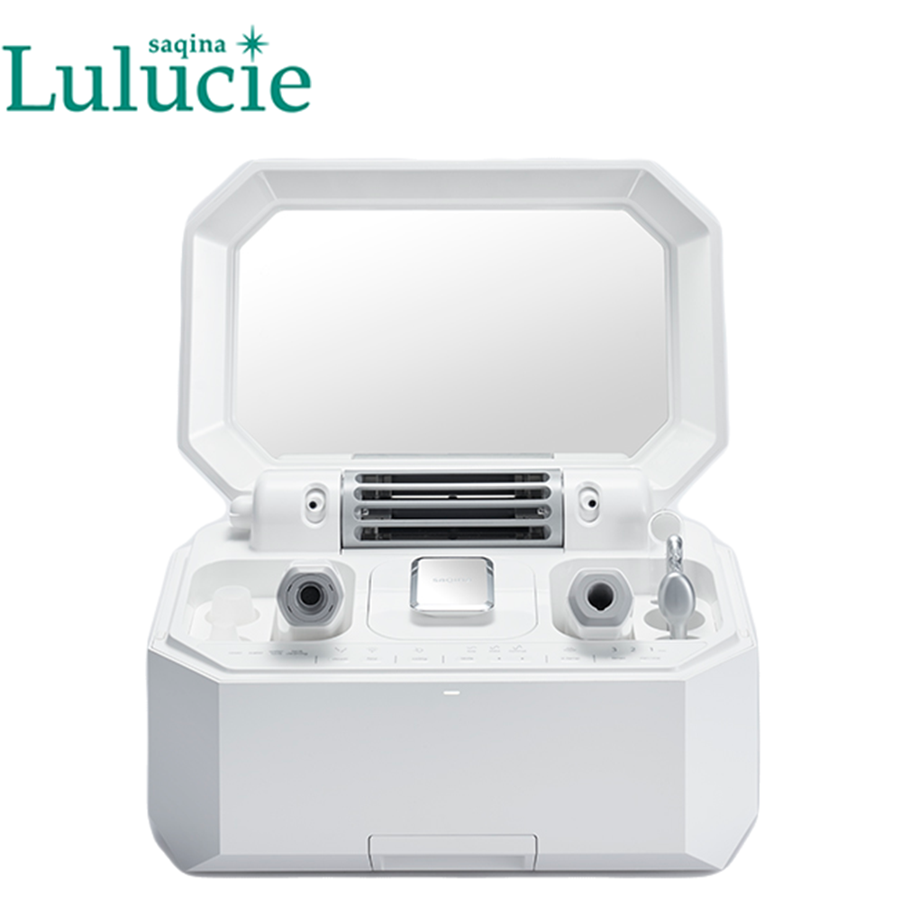 サキナルルシェLED付き美顔器 ホワイト【説明書付属】 サキナ＊美顔器