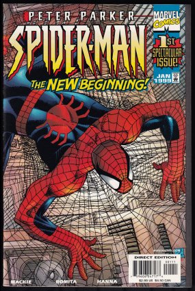 ComicConnect - PETER PARKER: SPIDER-MAN #1 - CGC NM: 9.4