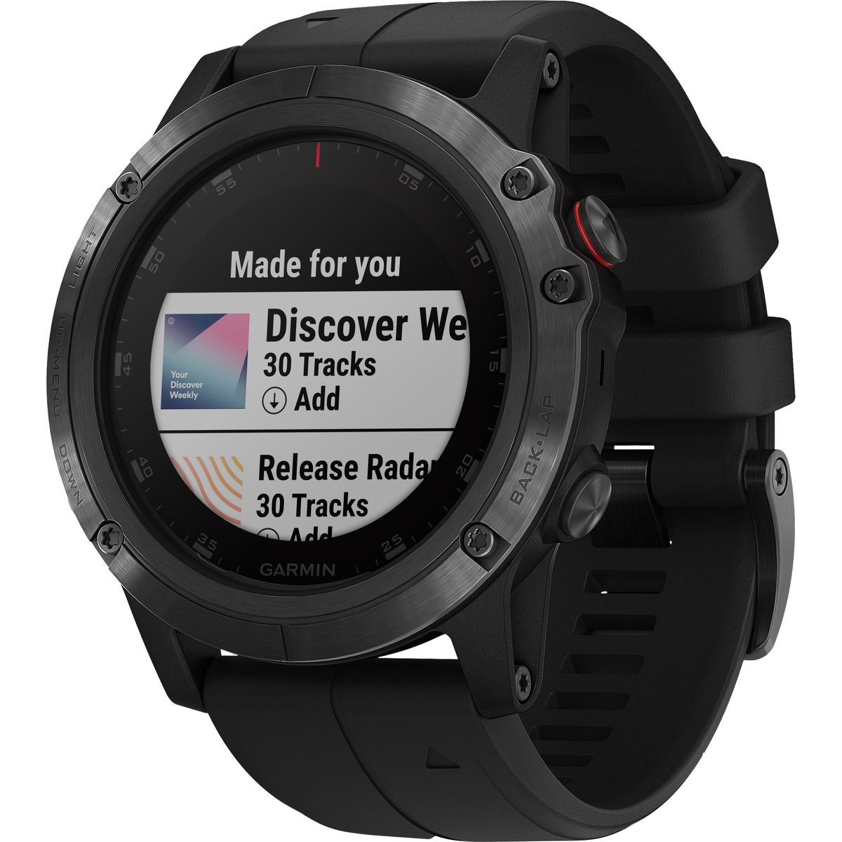 Garmin Fenix 5x Plus Sapphire GPS Watch - Men
