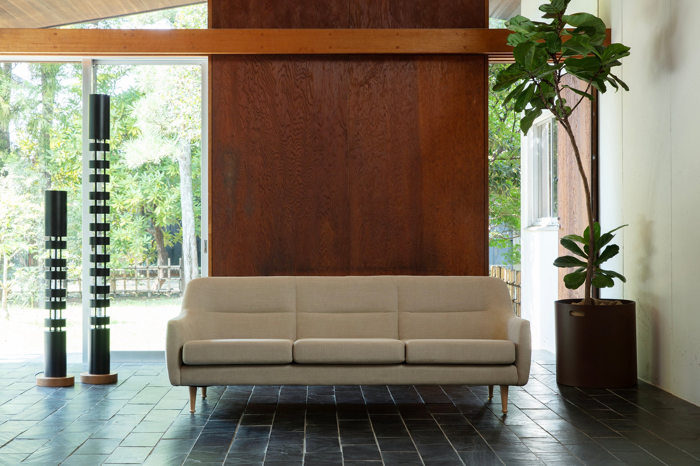 MURANO MIYAKO THREE-SEAT SOFA — COMPLEX UNIVERSAL FURNITURE SUPPLY