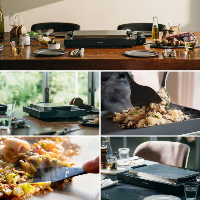 BALMUDA(バルミューダ)The Plate Pro ブラック[K10A-BK/JP] [CONCENT