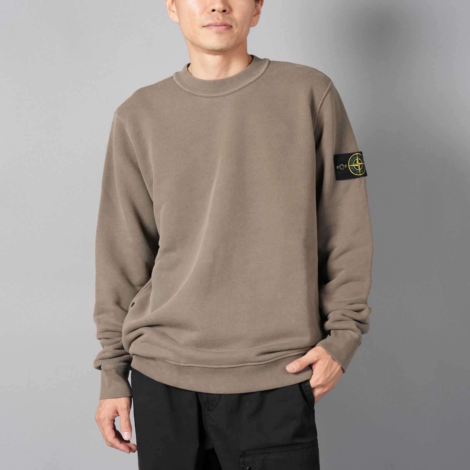STONE ISLAND - 【ラスト1点】61241 / ORGANIC COTTON DIAGONAL FLEECE
