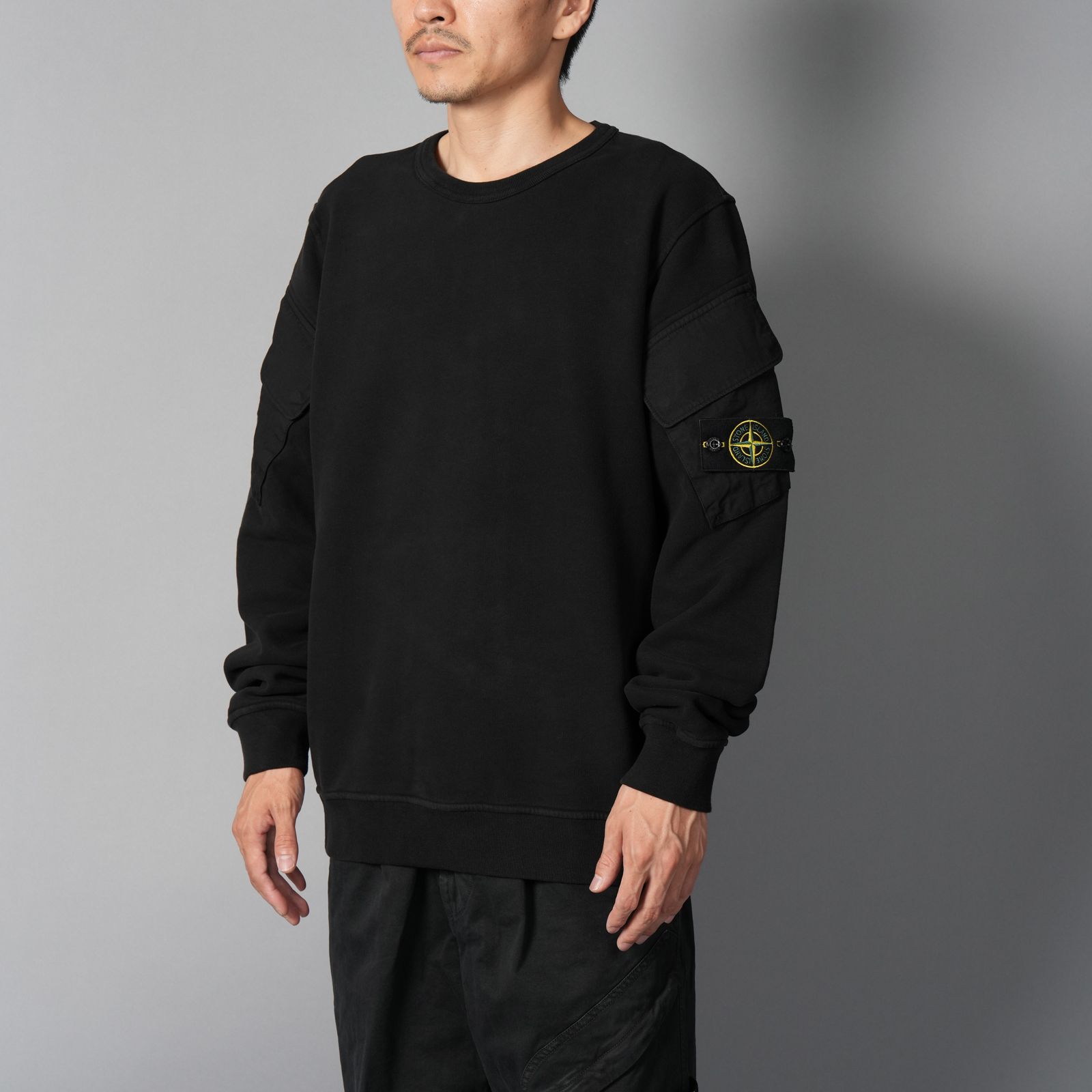 STONE ISLAND - 【ラスト1点】6100008 / BRUSHED ORGANIC COTTON