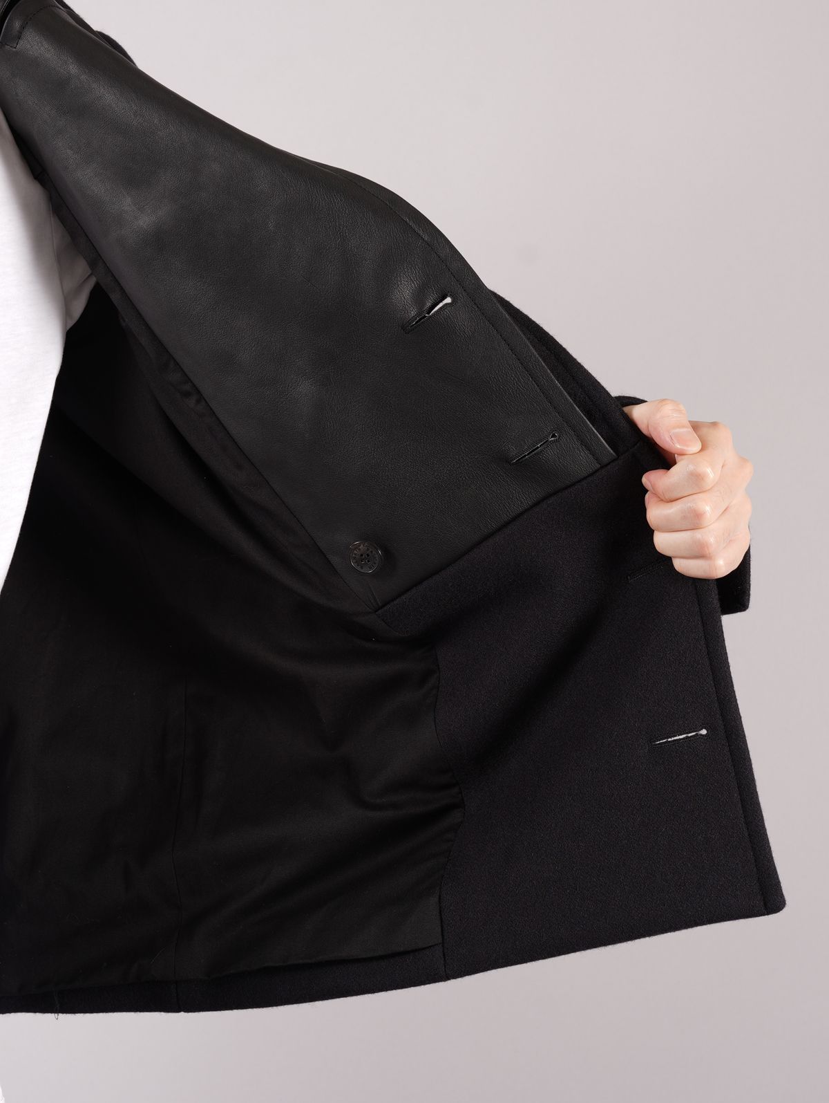 BALMAIN - BH2 DOUBLE COLLAR PEA JACKET / ダブルカラー Pコート