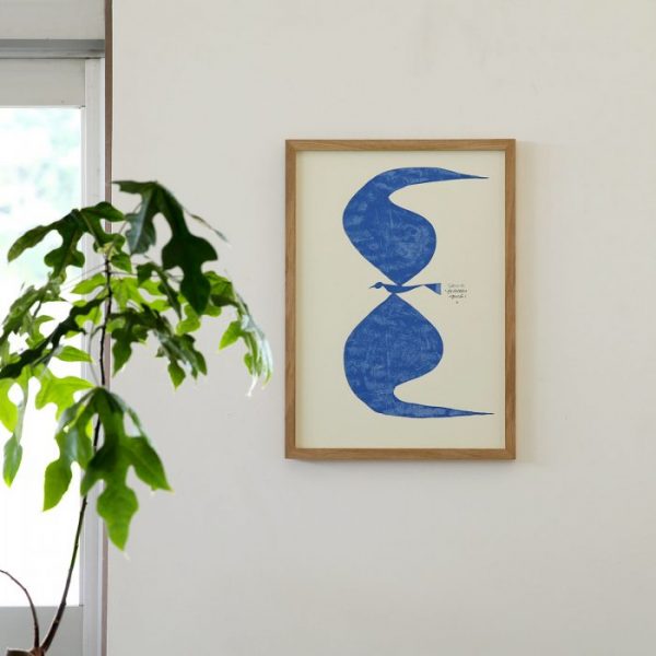 CONNECTオリジナル】山口一郎さんによるジクレーポスター「青い鳥