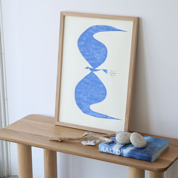 CONNECTオリジナル】山口一郎さんによるジクレーポスター「青い鳥