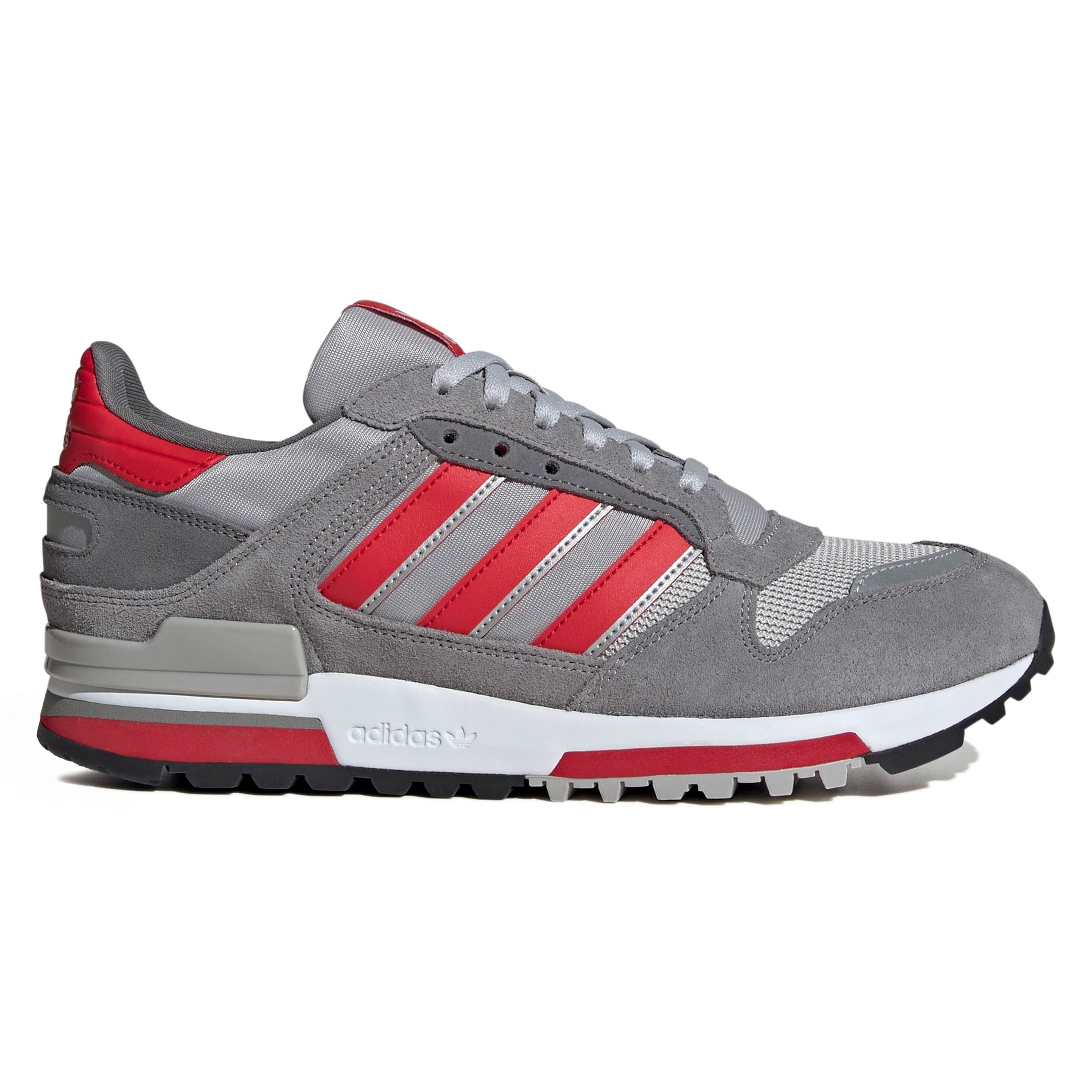adidas Originals ZX 600 (Grey Three/Better Scarlet/Grey Two