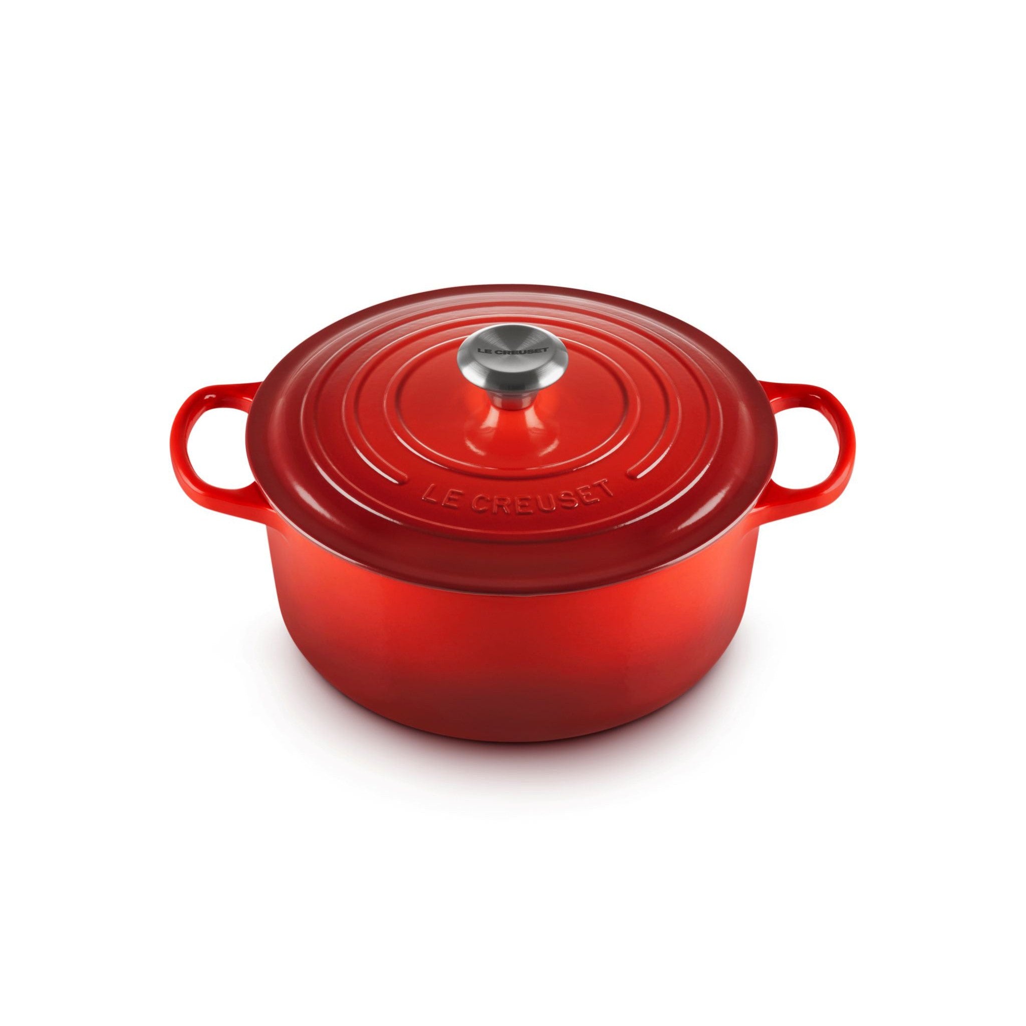 Le Creuset - 5.3L Cherry Red / Cerise French/ Dutch Oven (26cm
