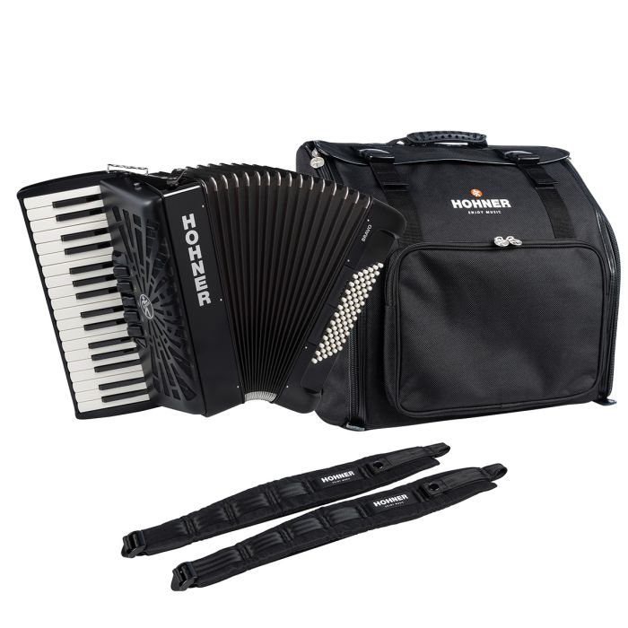 Hohner Bravo III 72 Chromatic Piano Accordion 34 Key and 72 Bass