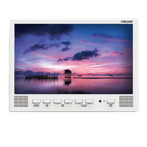 即日出荷】16V型浴室テレビ mirarel+ ミラレル ホワイト [16MBTW+]