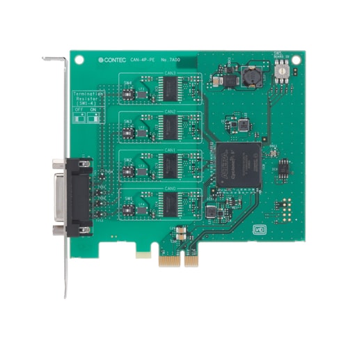 CAN-4P-PE｜PCI Express対応 4ch 絶縁型 CAN2.0B通信ボード｜PC-HELPER