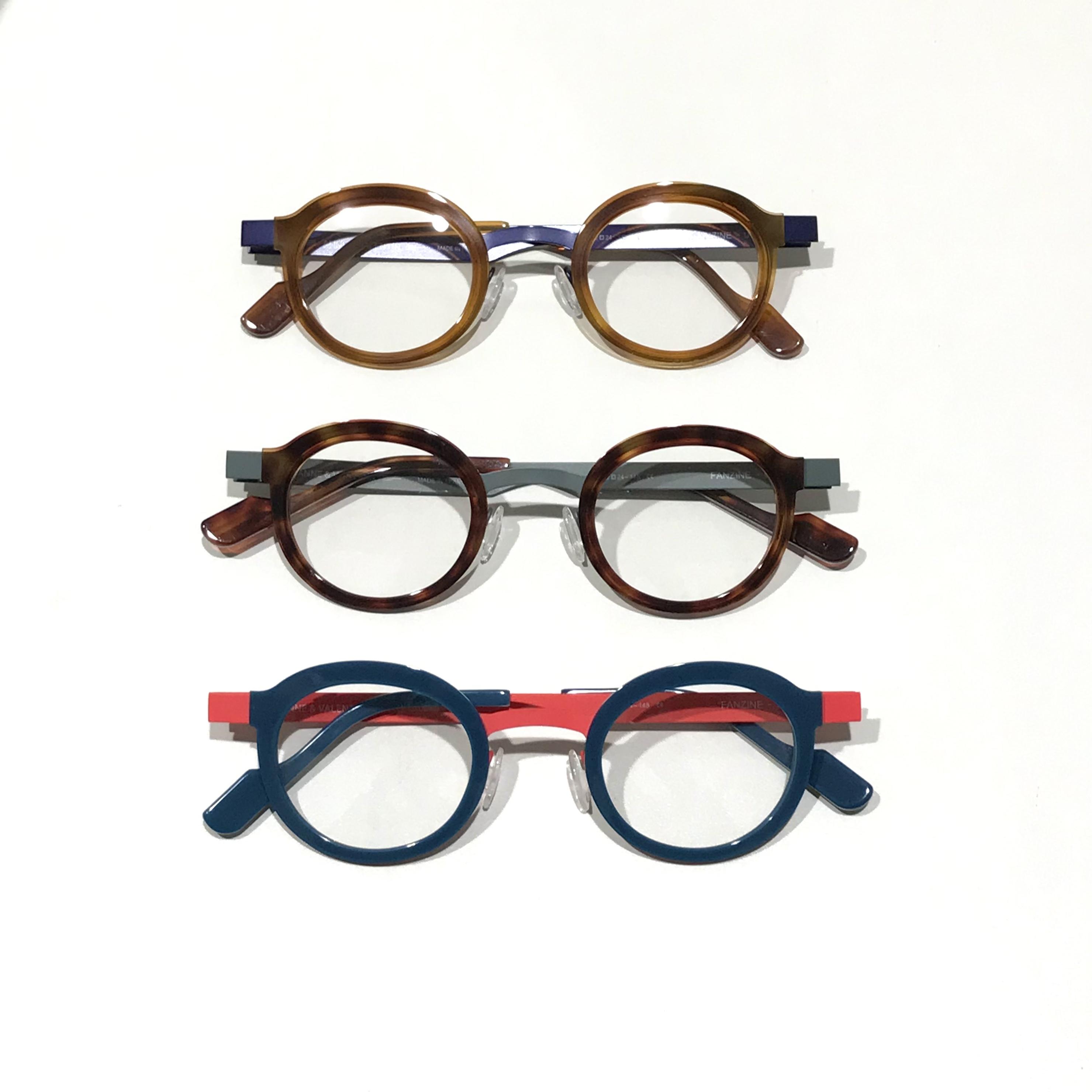 強度近視の方におススメフレーム① アンバレンタイン | メガネの井上