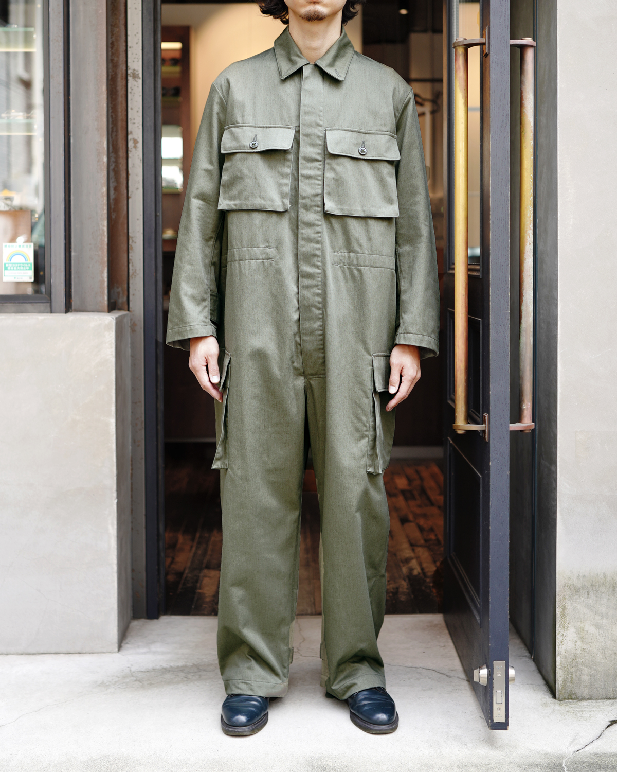 NEAT｜70's US BAKER｜JUMPSUIT - Khaki｜PRODUCT｜Continuer Inc