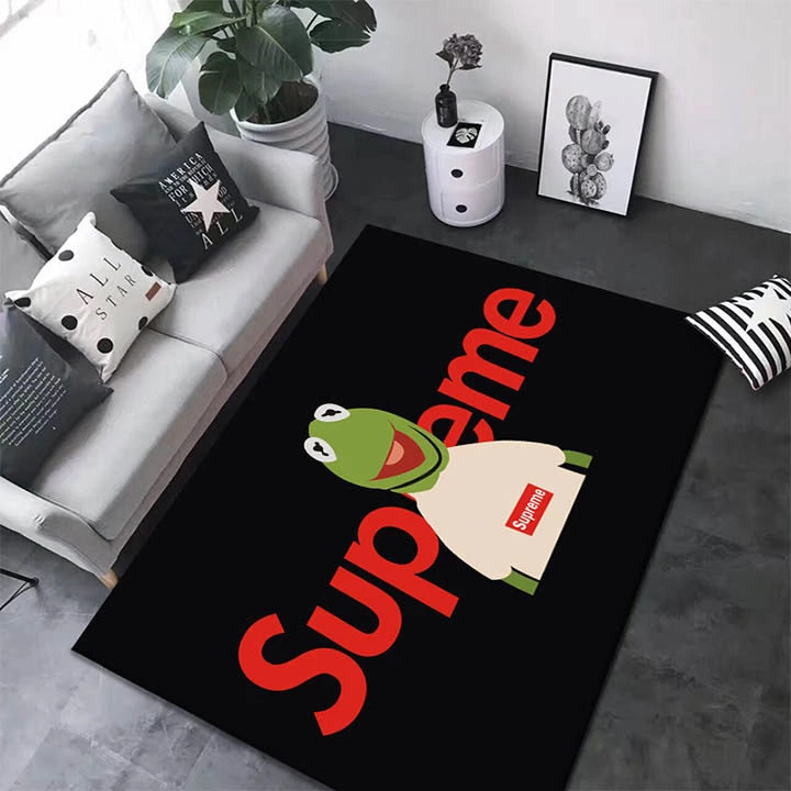 シュプリーム ラグ カーペット 可愛い アニメ風 優しいフランネル