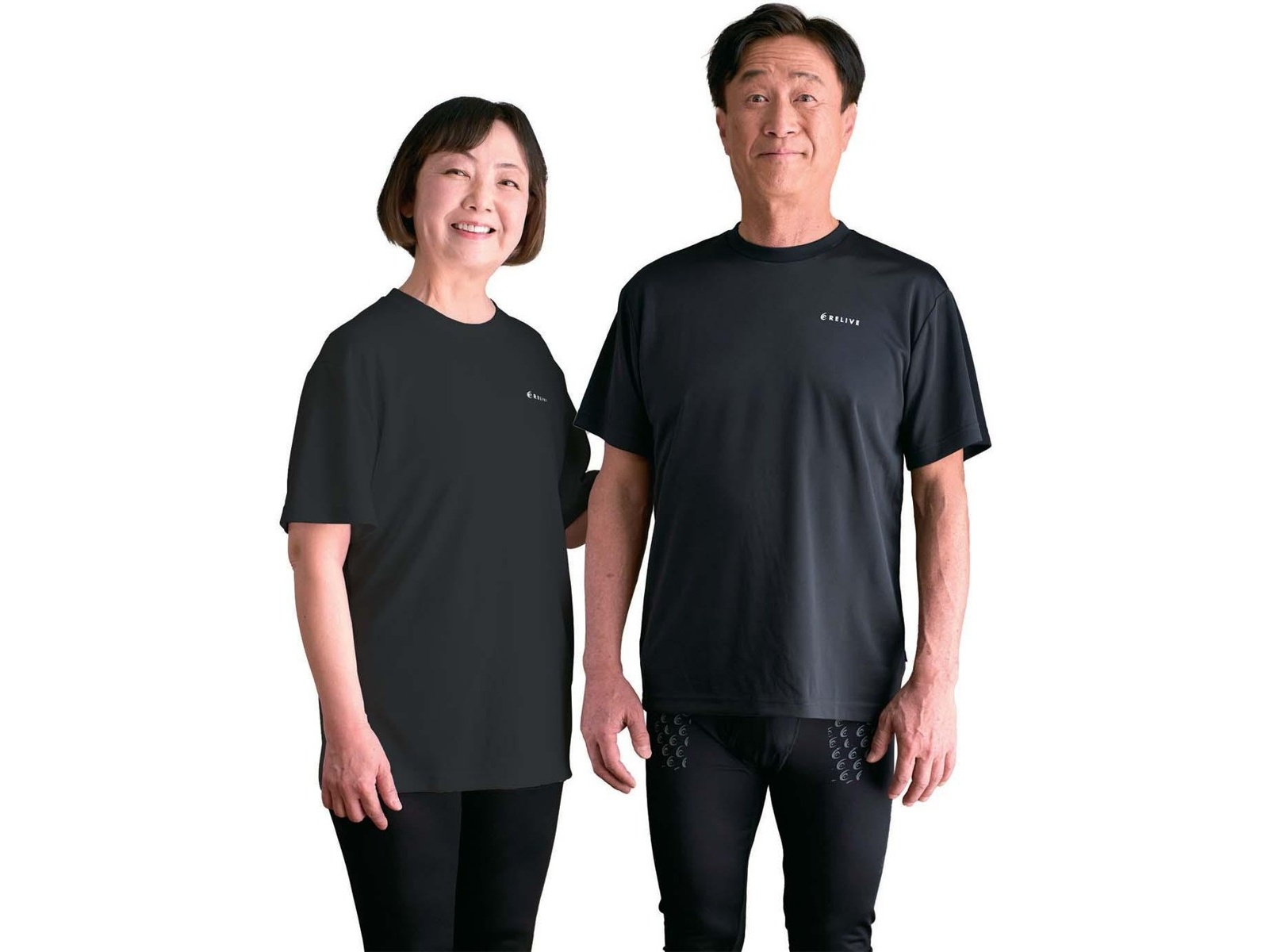 リライブシャツα（男女兼用） 1枚 黒 L| コープこうべネット