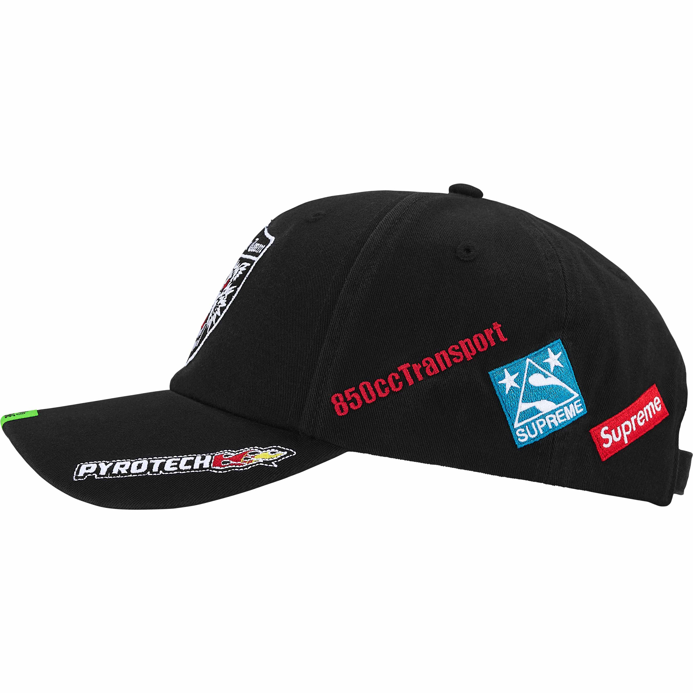 Boné Supreme 6-Panel Racing Team 