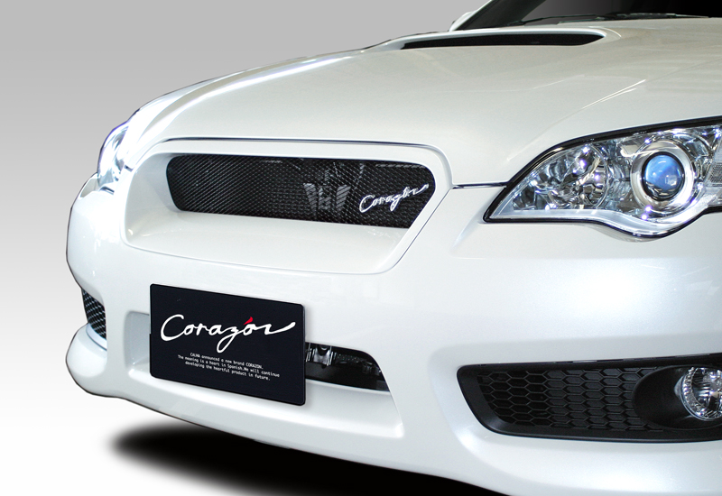 レガシィBL(D型,E型,F型)用フロントグリル,フロントスポイラー他