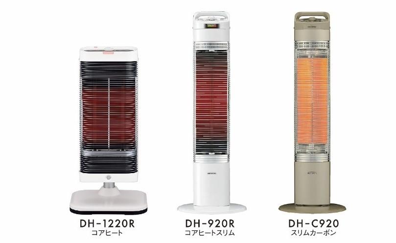 CORONA コロナ コアヒートスリム DH-910R(W) コアヒートスリム 電気