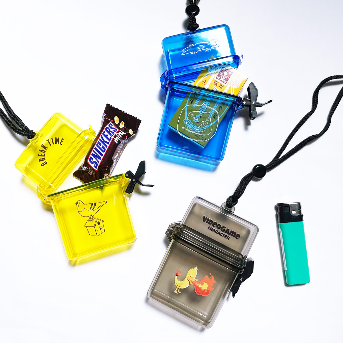 CORNER PRINTING | クリアシガレットケース (品番CIG-CASE-002)