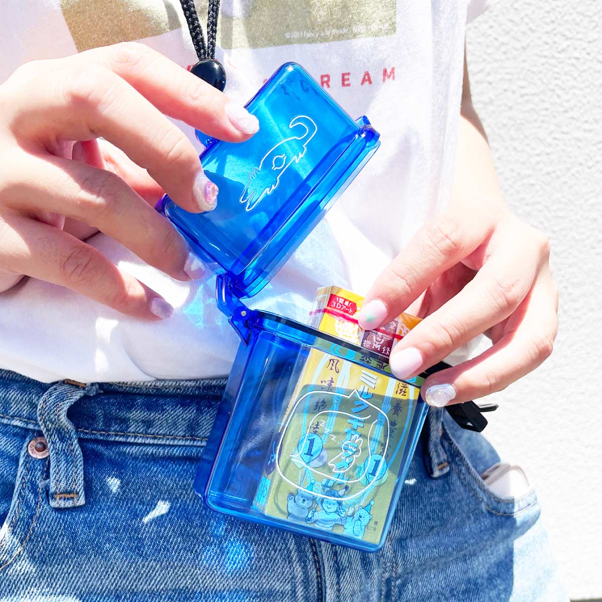 CORNER PRINTING | クリアシガレットケース (品番CIG-CASE-002)