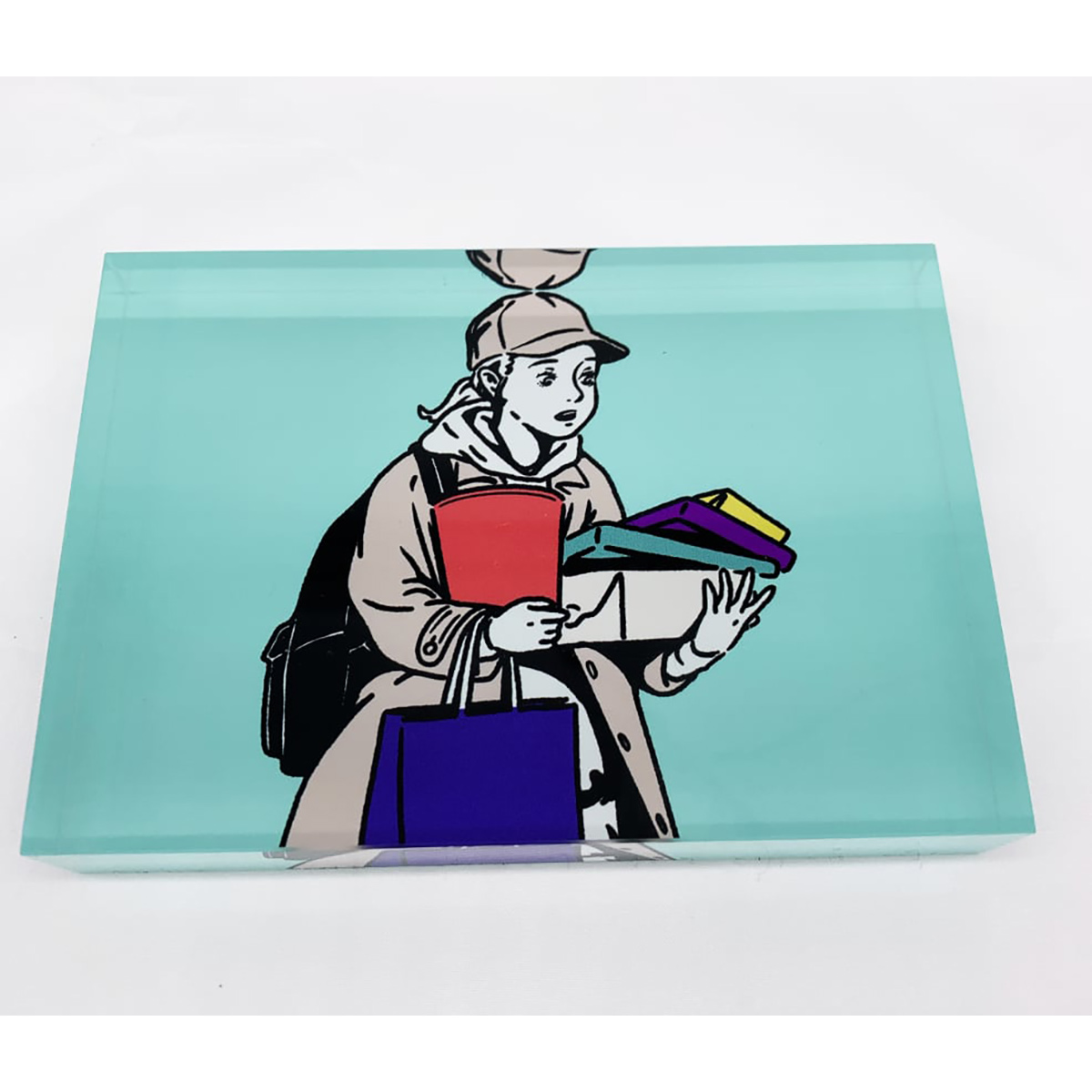 CORNER PRINTING | アクリルブロック (中) (品番ACR-BC)