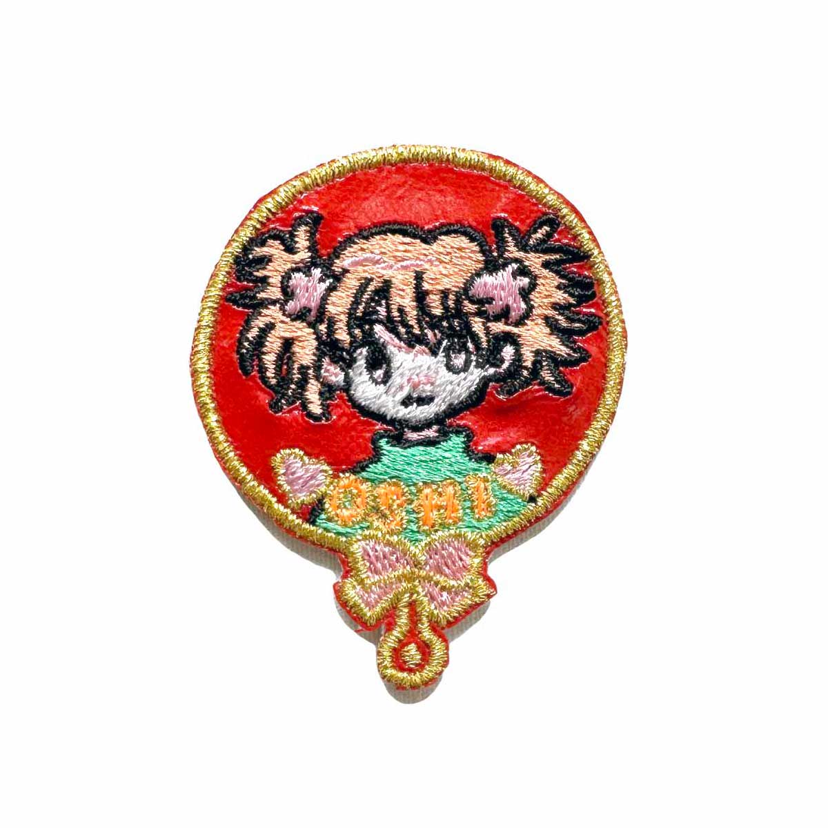 CORNER PRINTING | カラーリフレクター素材 刺繍ワッペン 80mm×80mm