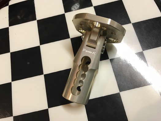 レーシングカート トリプルK 中古可変式ステアリングボス KR用 Triple