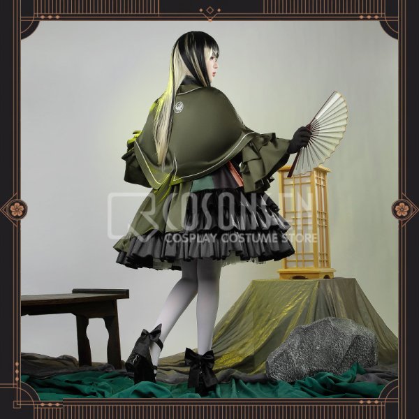 ホロライブ hololive Vtuber 儒烏風亭らでん コスプレ衣装（羽織付き）