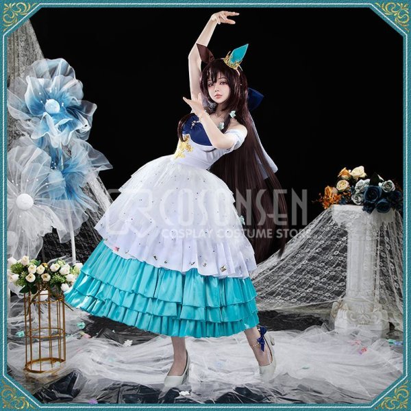 ウマ娘プリティーダービー ヴィブロス アルストロメリアの夢 コスプレ衣装