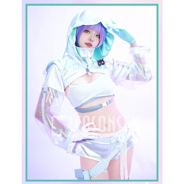 ホロライブ hololive Vtuber 常闇トワ サイバー風 新衣装 コスプレ衣装